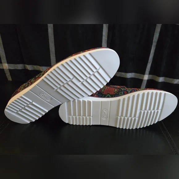 Zull multicolor Stitched Mexico lace up Sneakers Shoes - Picture 10 of 10